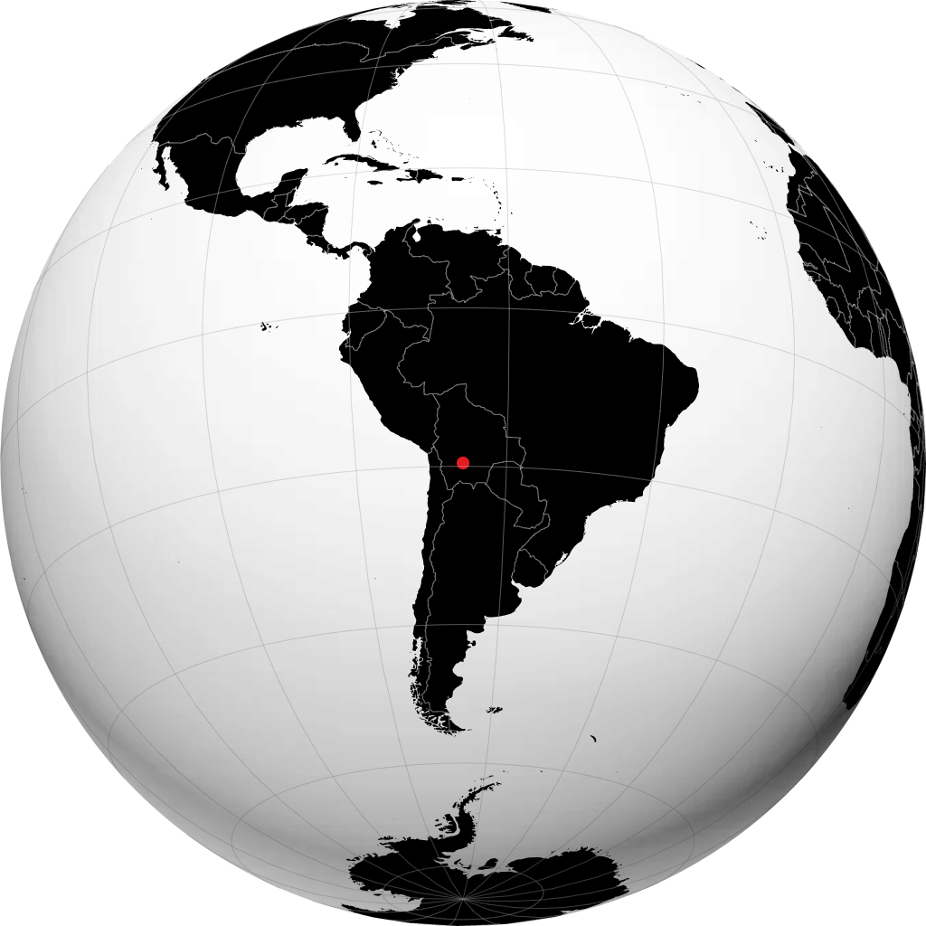 Potosí di globe