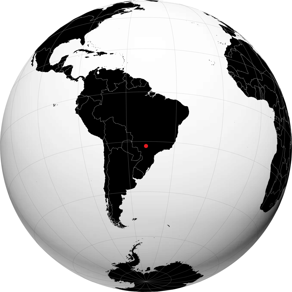 Presidente Epitacio di globe