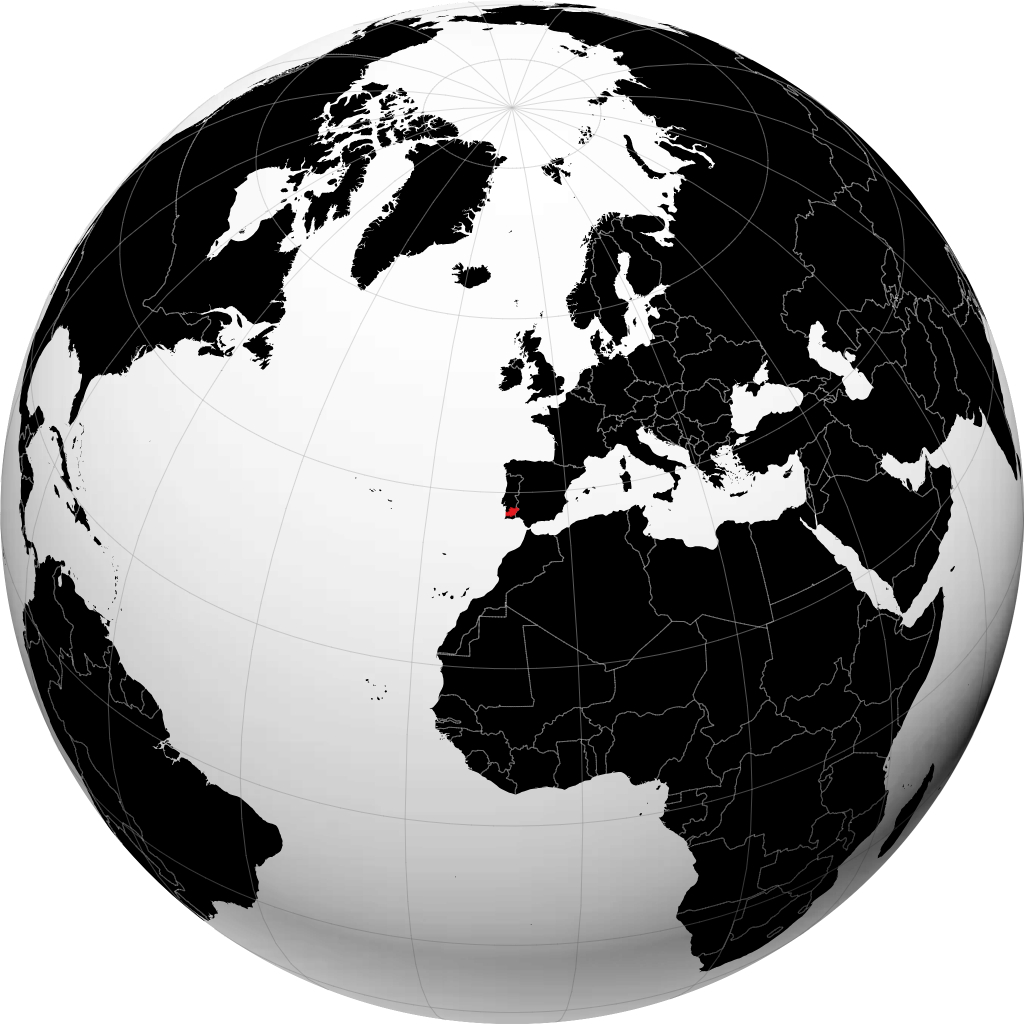 Distrik Beja di globe