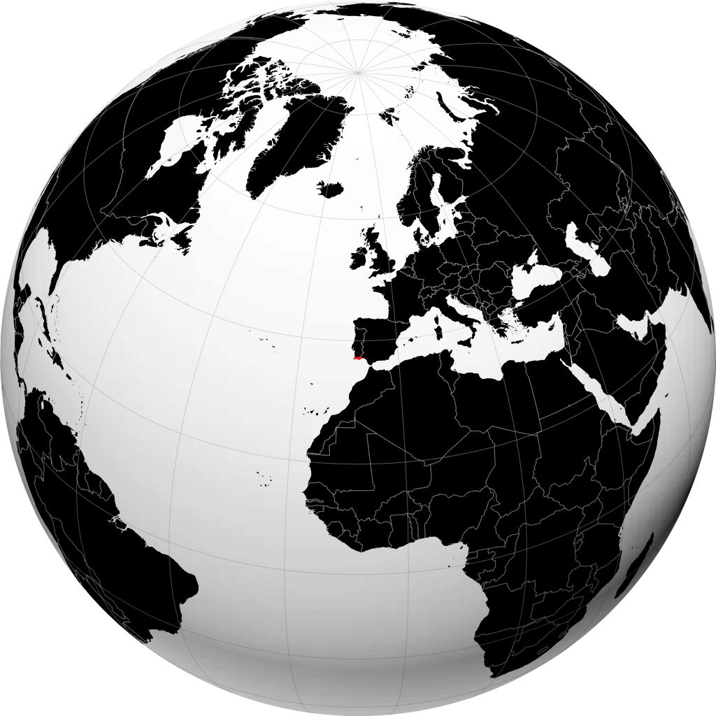 Distrik Faro di globe