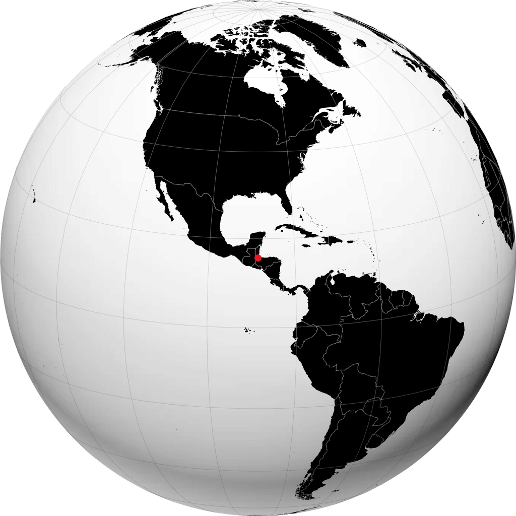 Puerto Barrios di globe