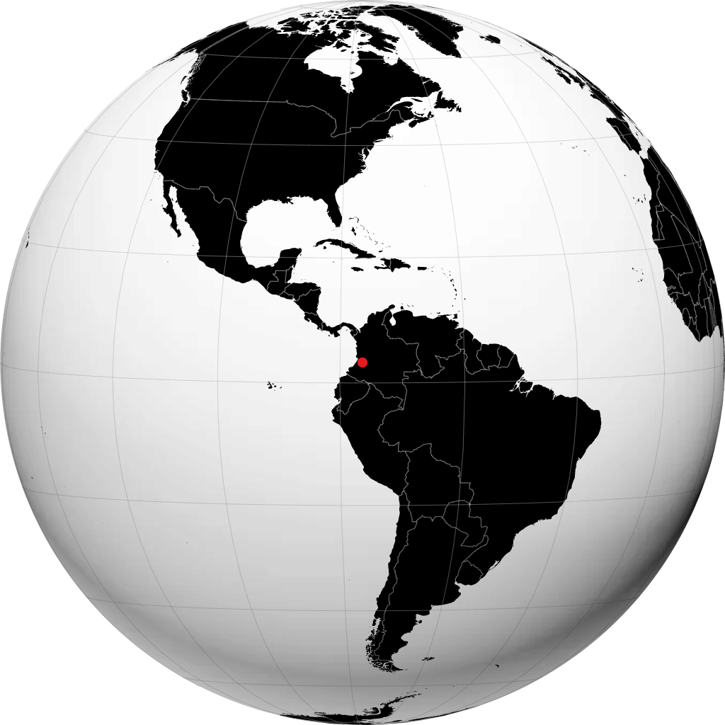 Puerto Tejada di globe