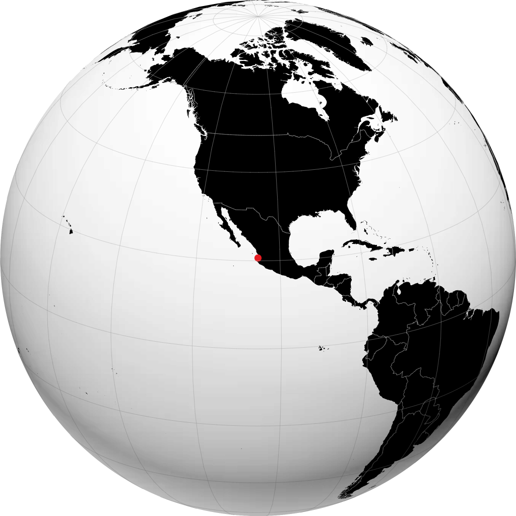 Puerto Vallarta di globe