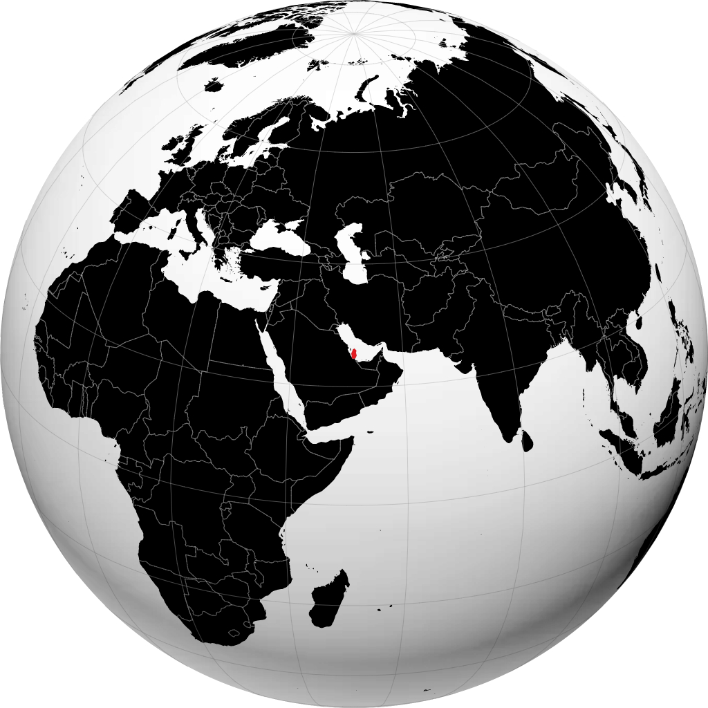 Qatar di globe