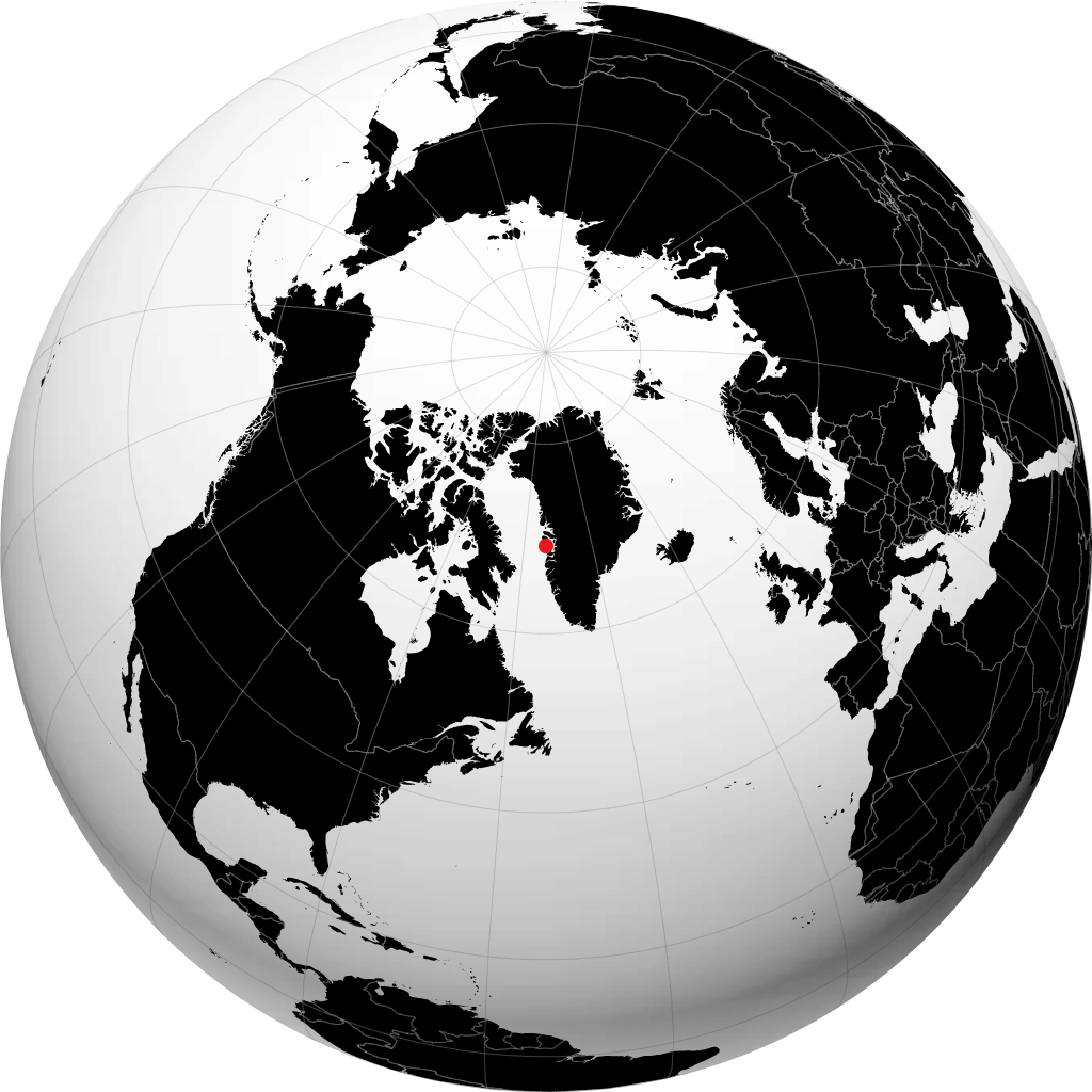 Qeqertarsuaq di globe