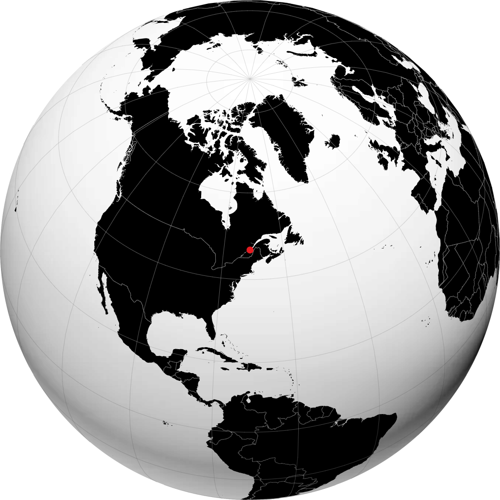 Québec di globe