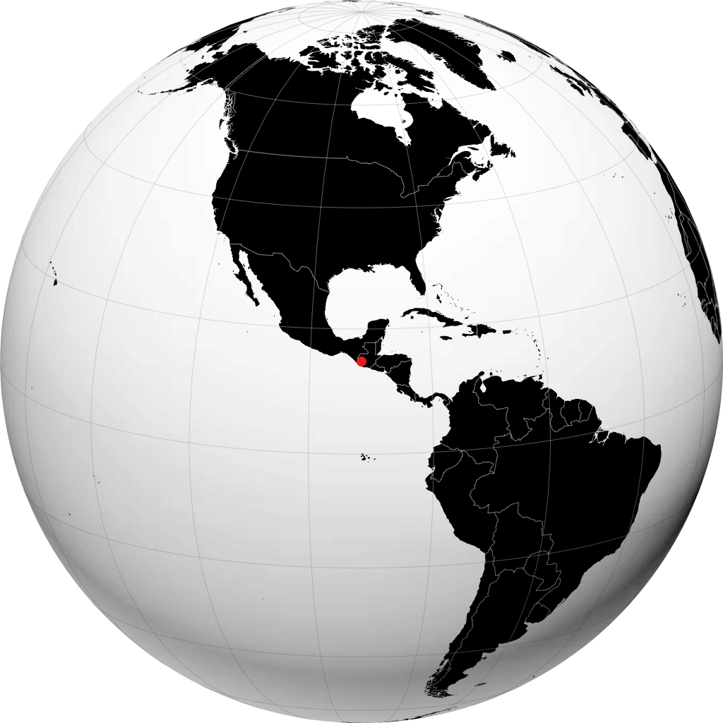 Quetzaltenango di globe