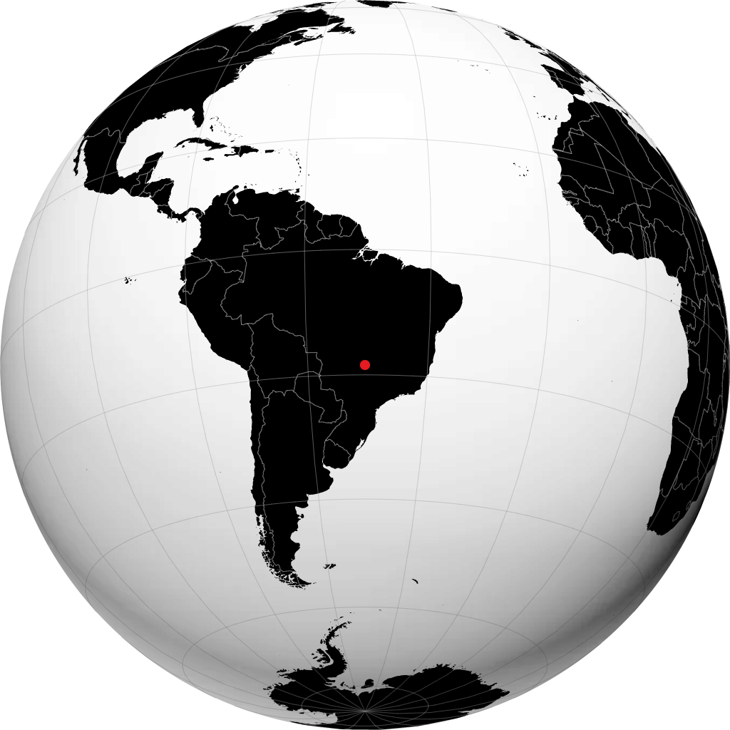 Quirinópolis di globe