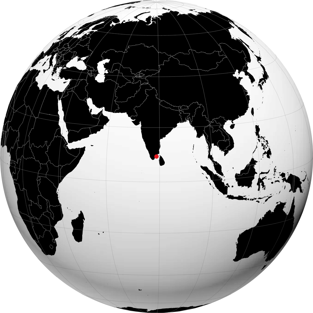Ramanathapuram di globe