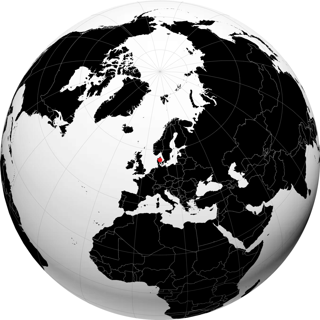 Randers di globe