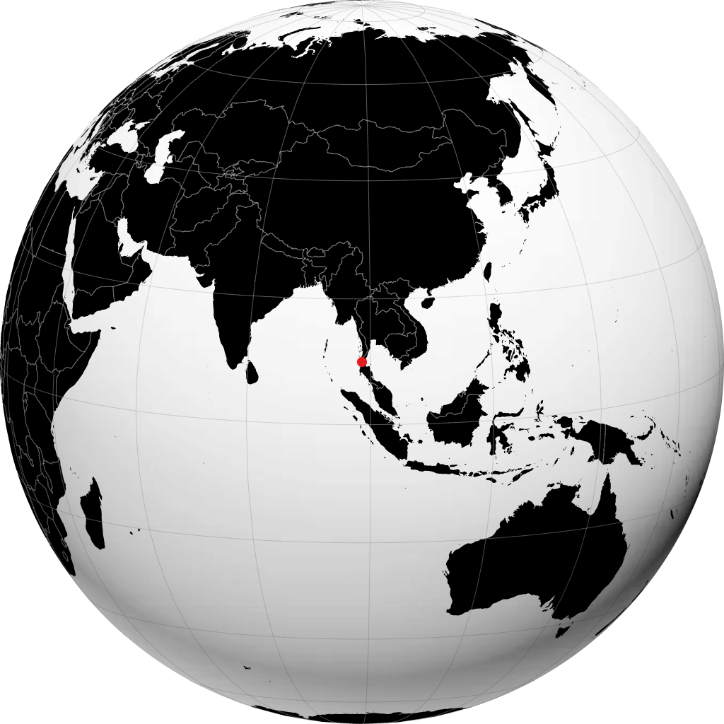 Ranong di globe