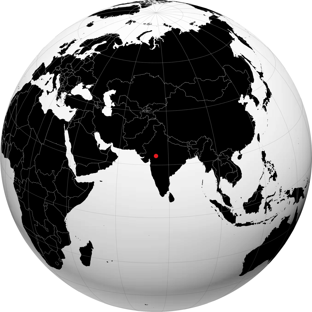 Ratlam di globe