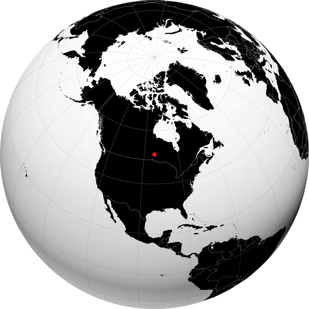 Red Lake di globe