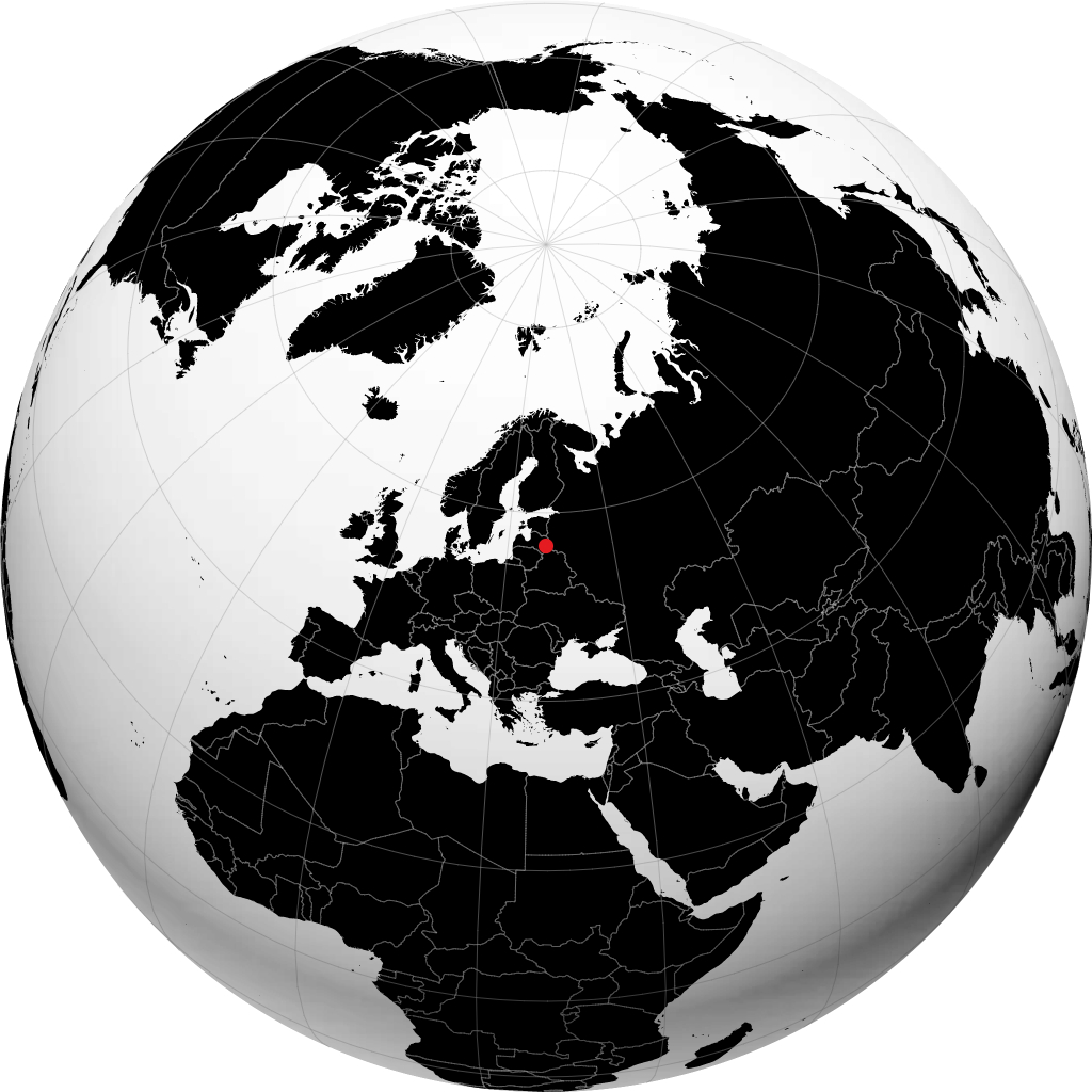 Rezekne di globe