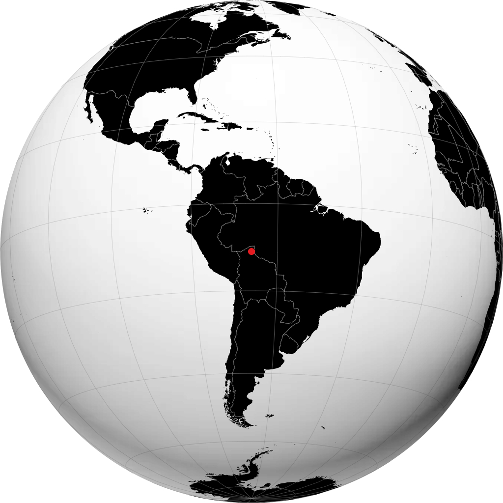 Riberalta di globe