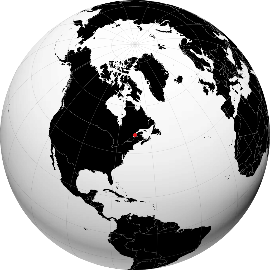 Rivière-du-Loup di globe