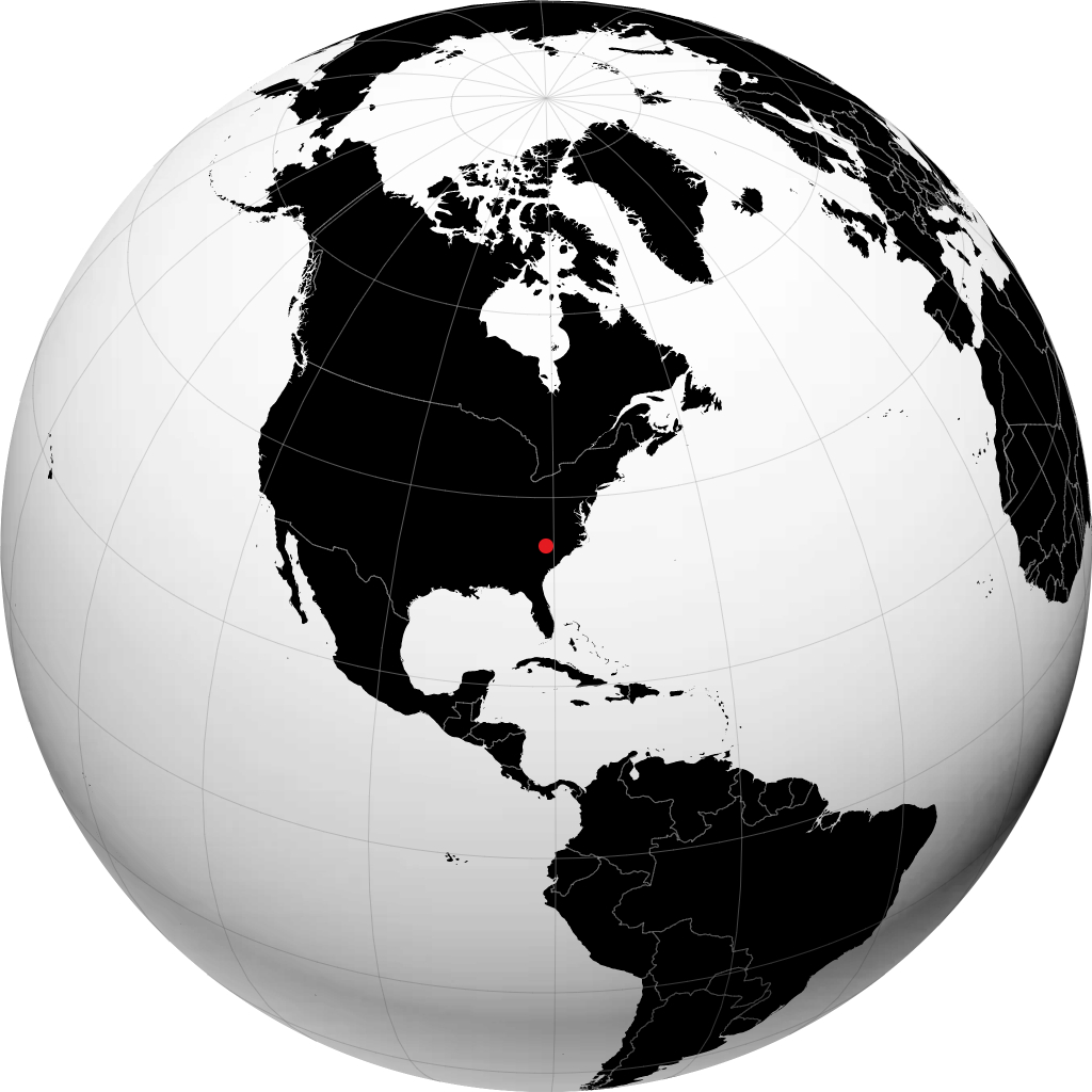 Rock Hill di globe