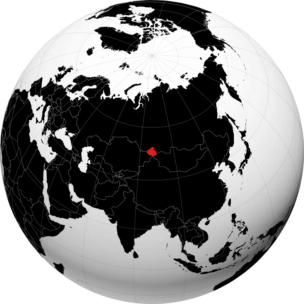Altay di globe