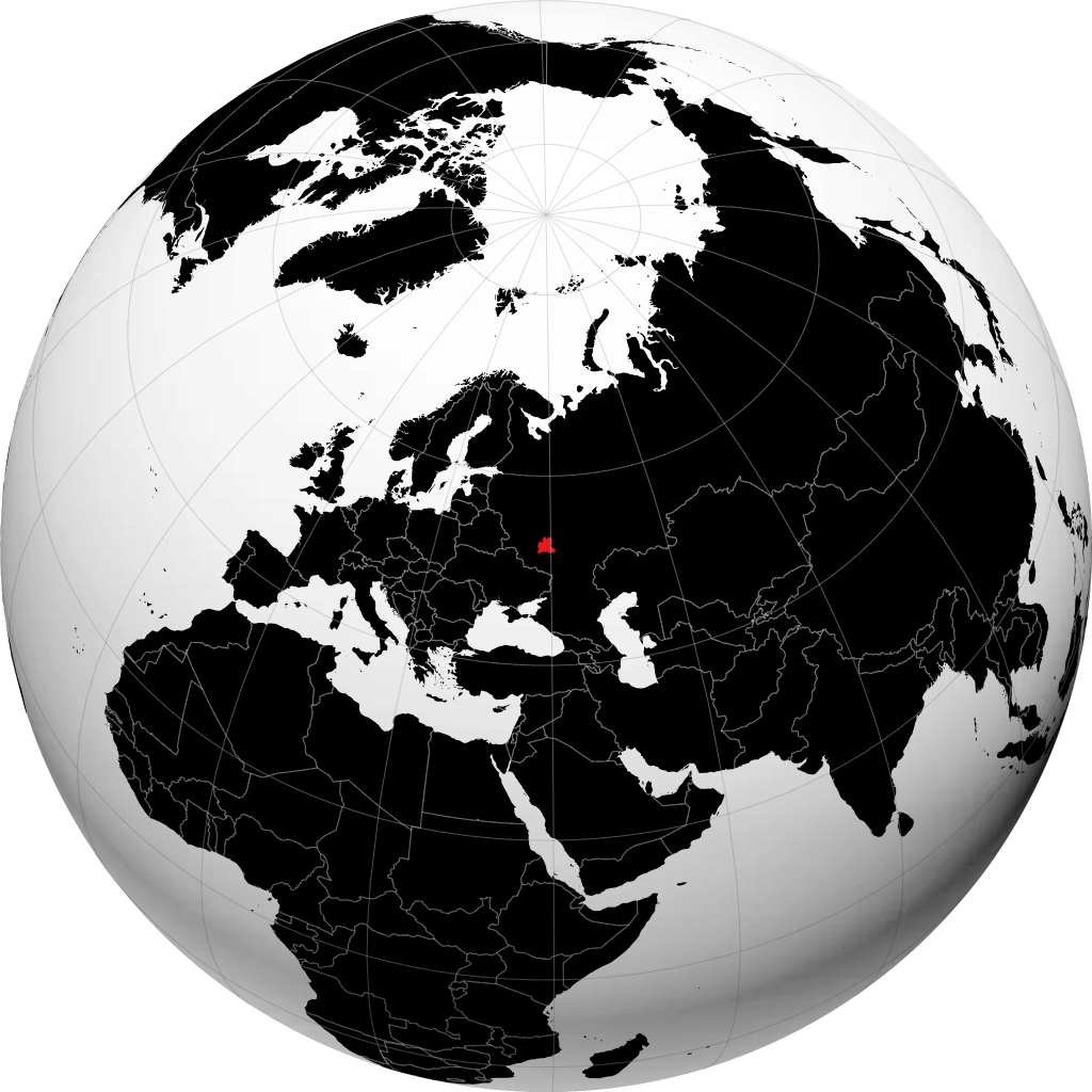 Oblast Lipetsk di globe
