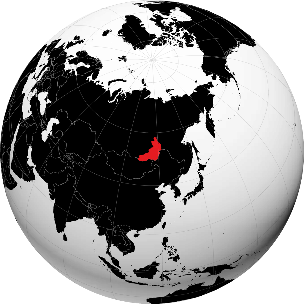 Wilayah Zabaykalsky di globe