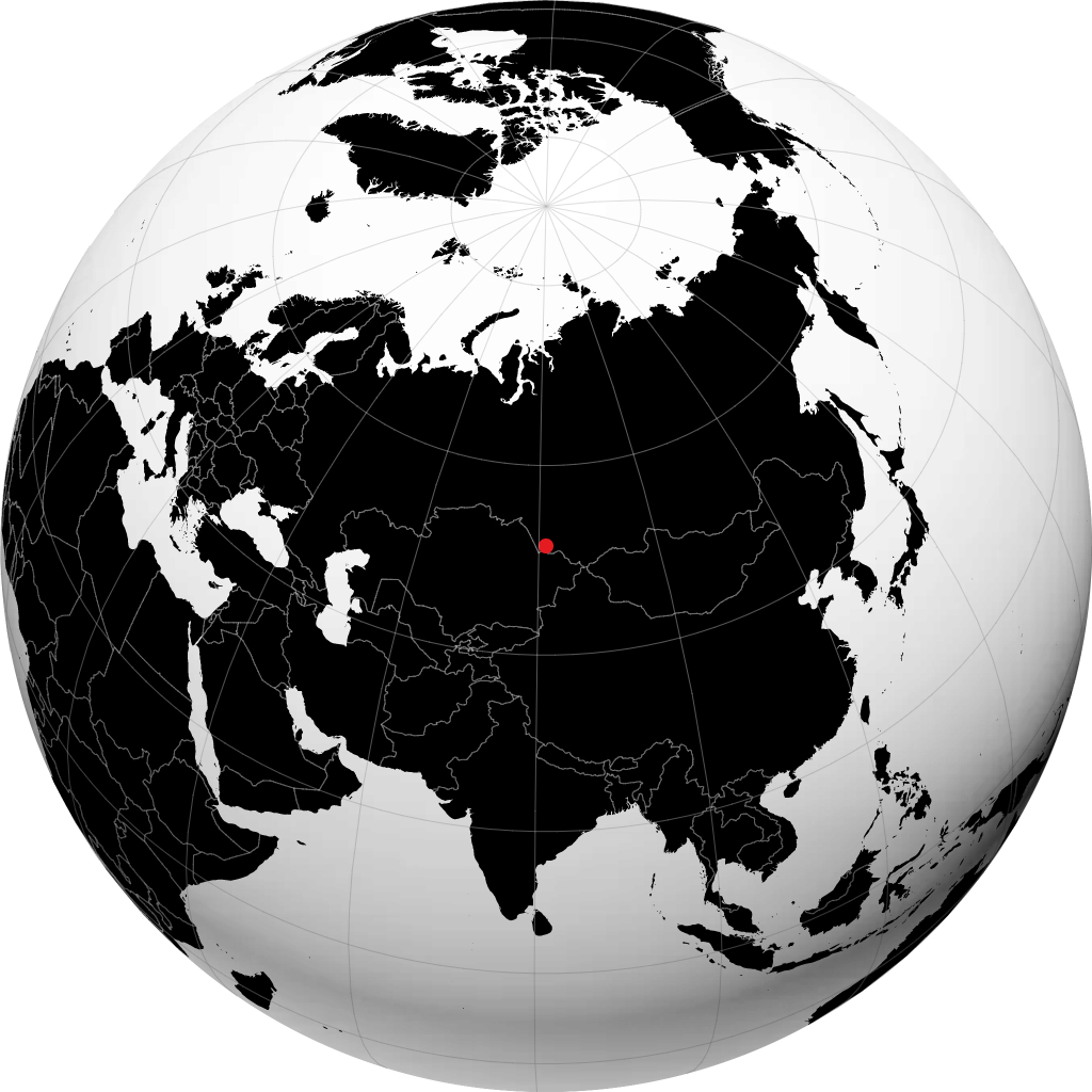 Rubtsovsk di globe