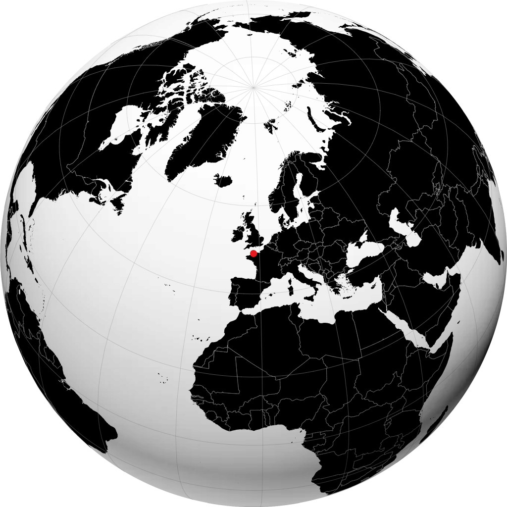 Saint Helier di globe