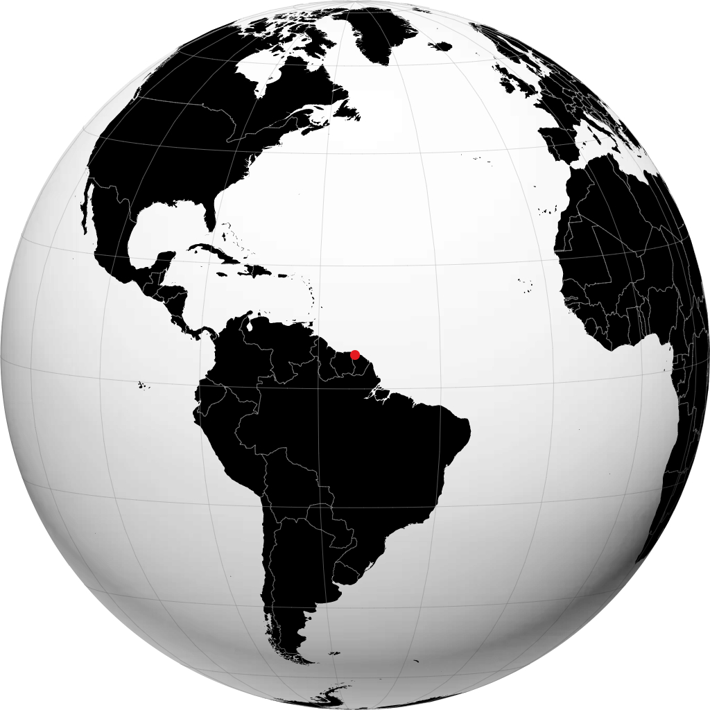 Saint-Laurent-du-Maroni di globe