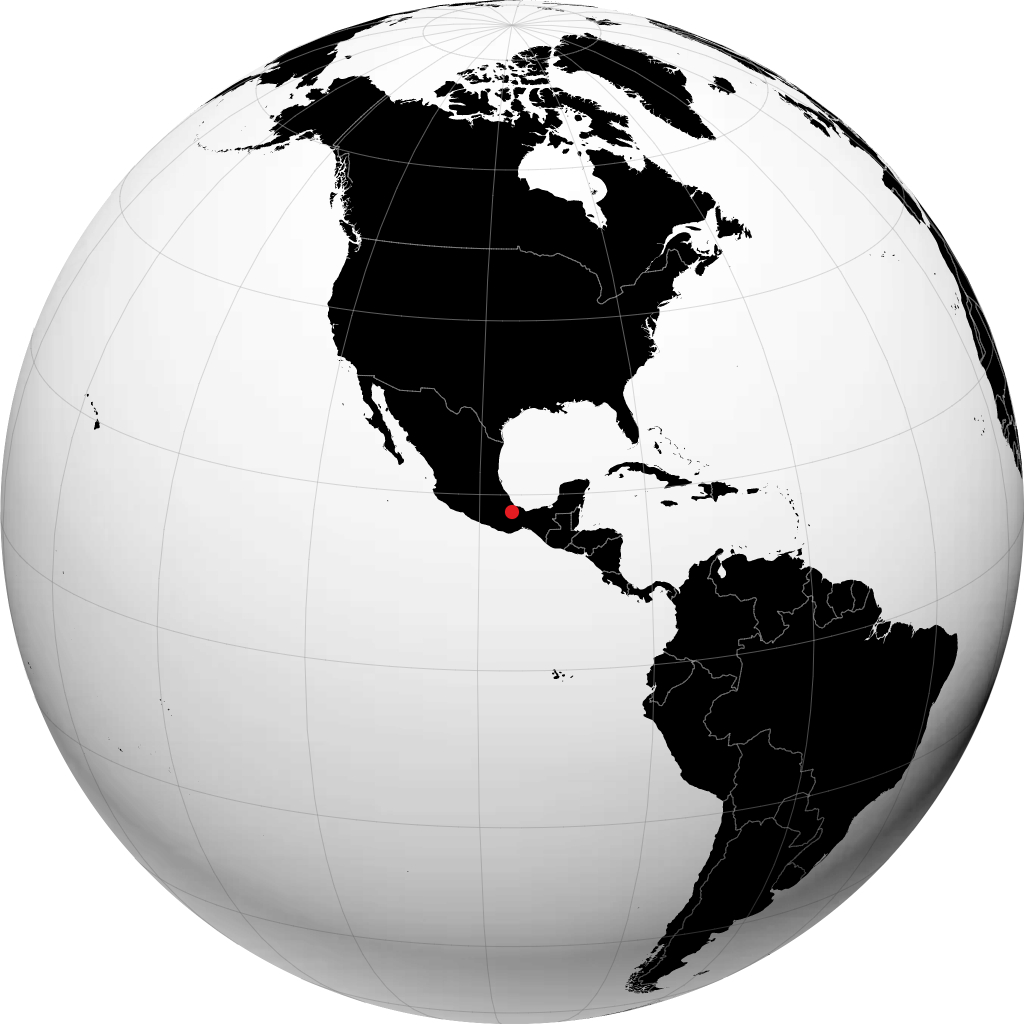 San Juan Bautista Tuxtepec di globe