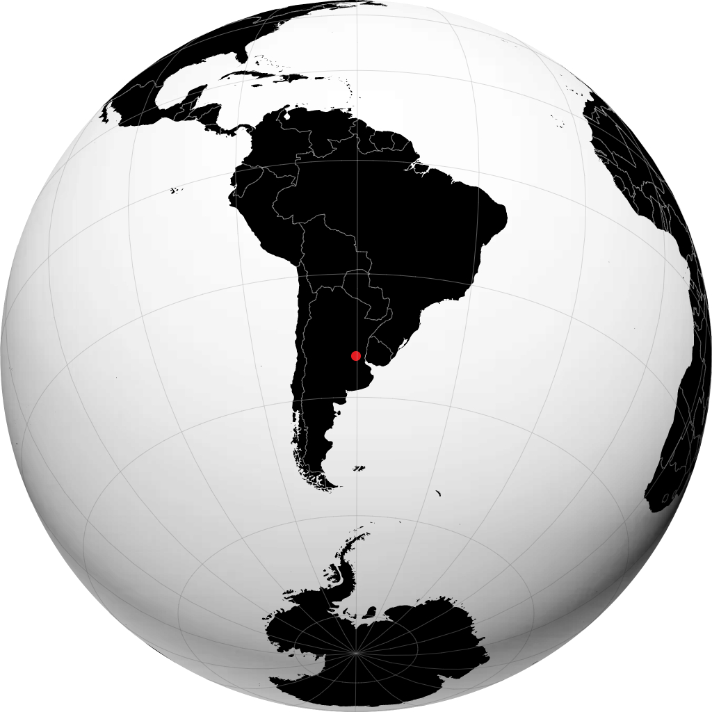 San Nicolás de los Arroyos di globe