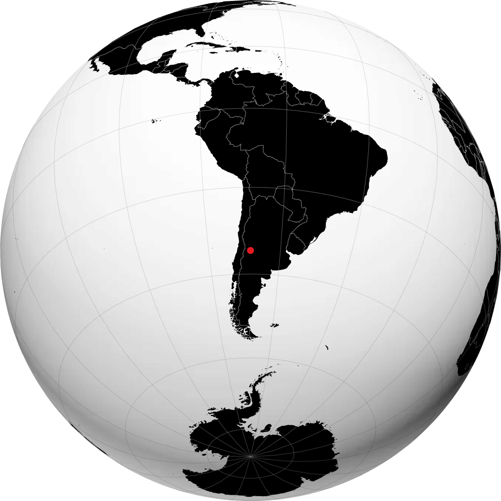 San Rafael di globe