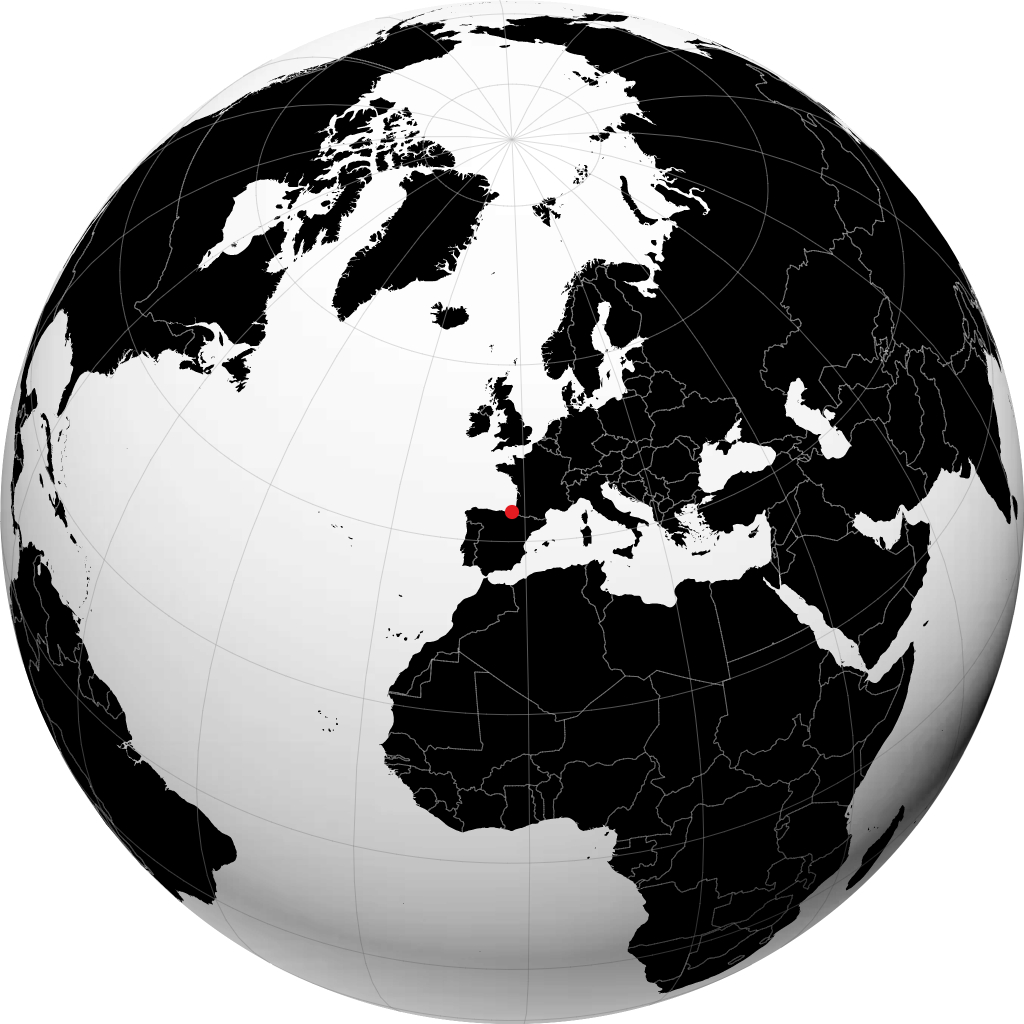 San Sebastian di globe