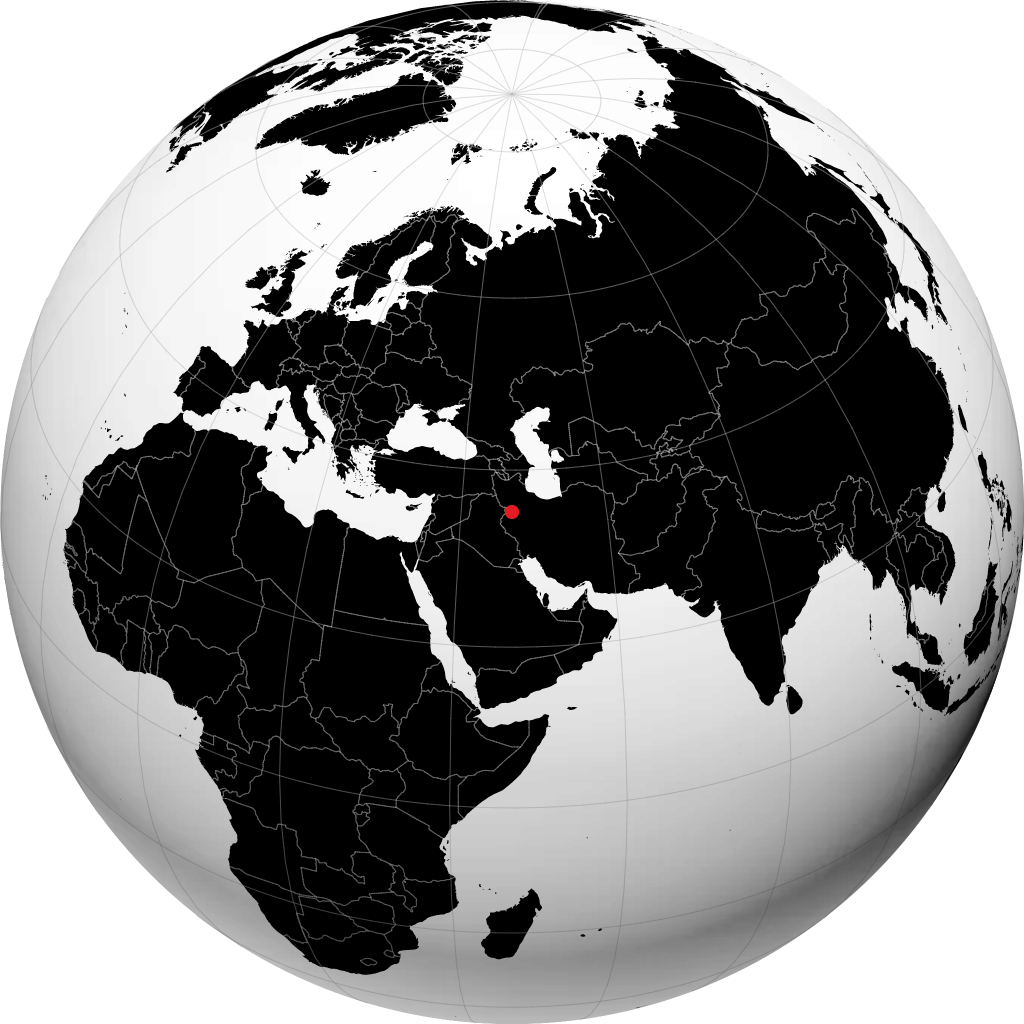 Sanandij di globe