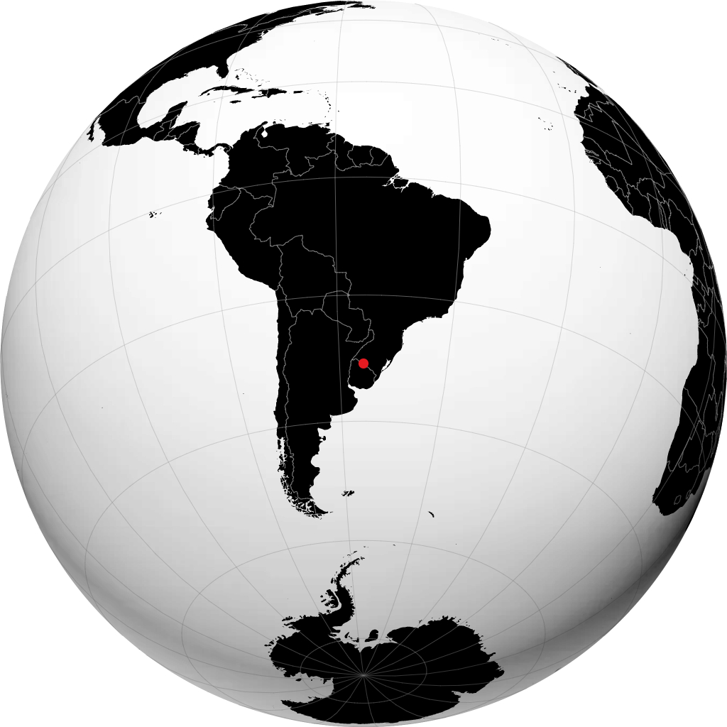 Santana do Livramento di globe