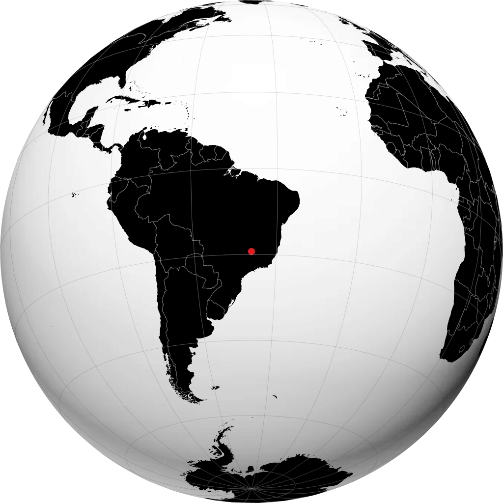 São Gotardo di globe
