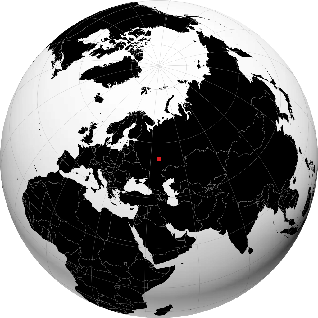 Saransk di globe