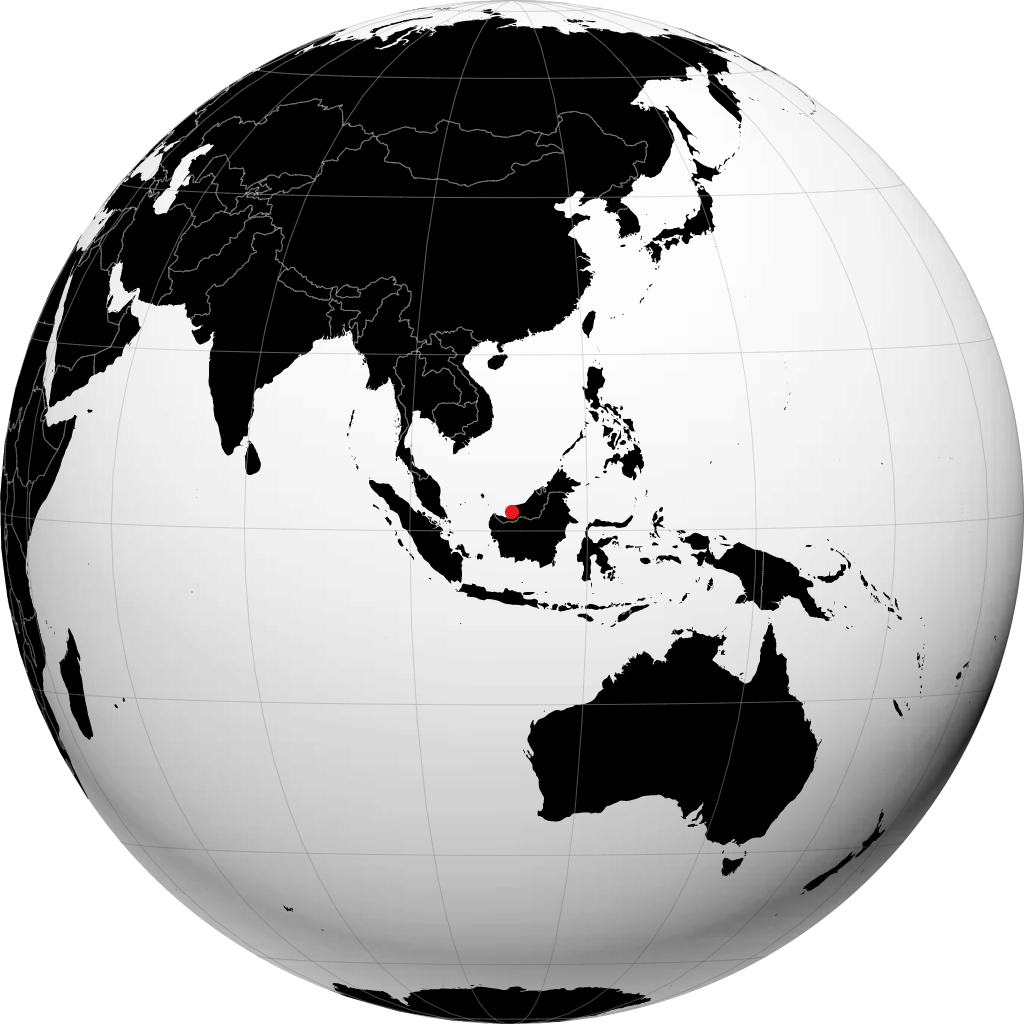 Sarikei di globe