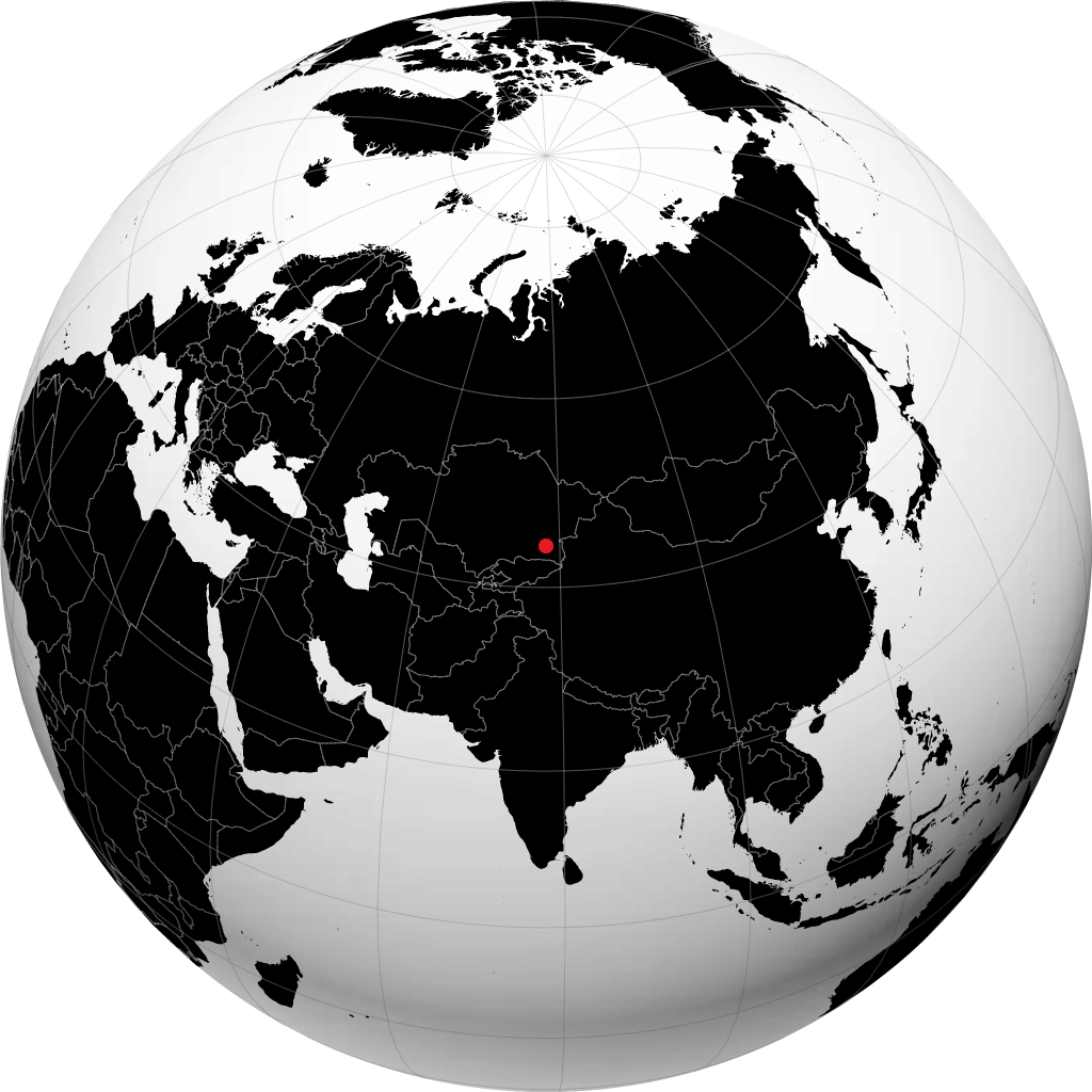 Saryozek di globe