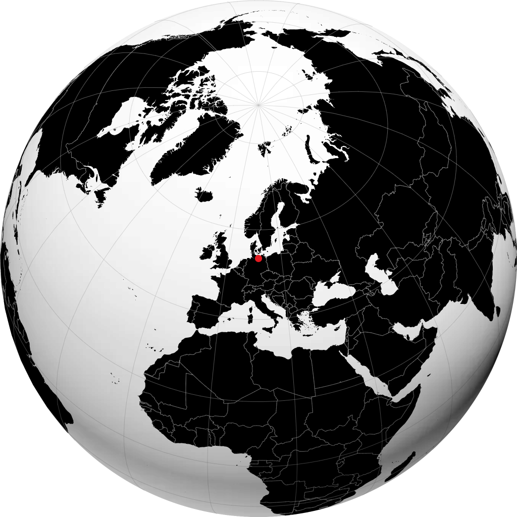 Schwerin di globe