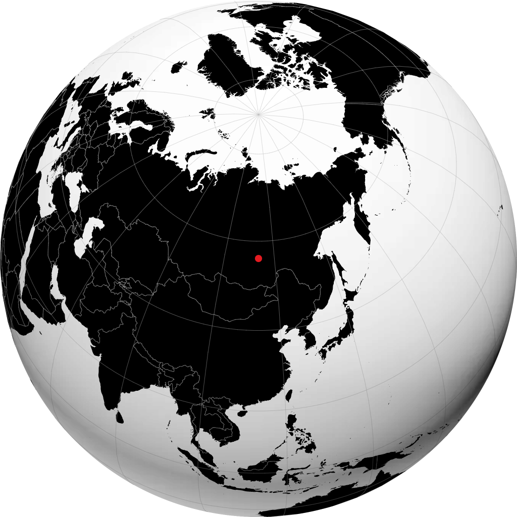 Severomuysk di globe