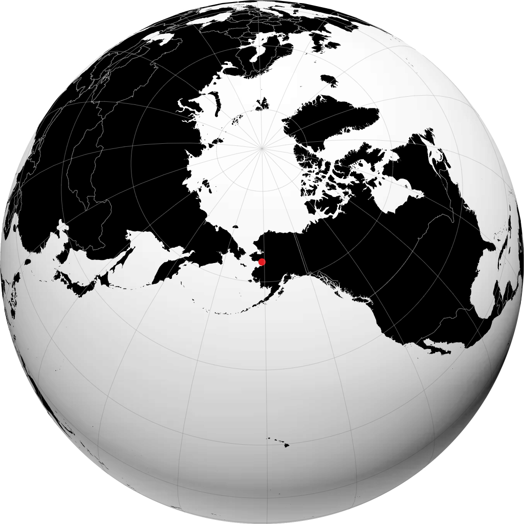 Shaktoolik di globe