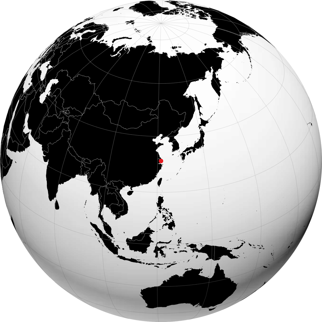 Shanghai di globe