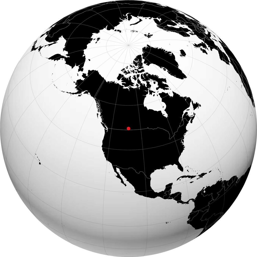 Shaunavon di globe
