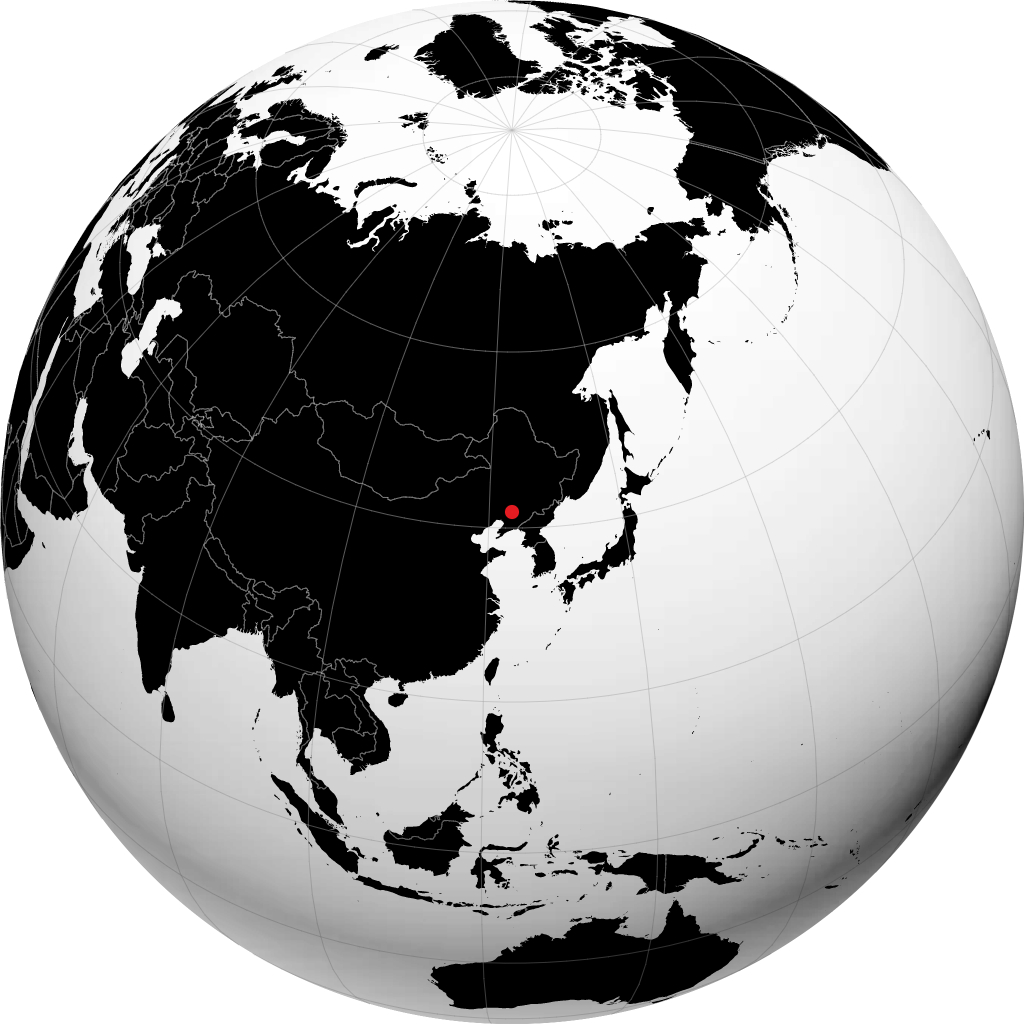 Shenyang di globe