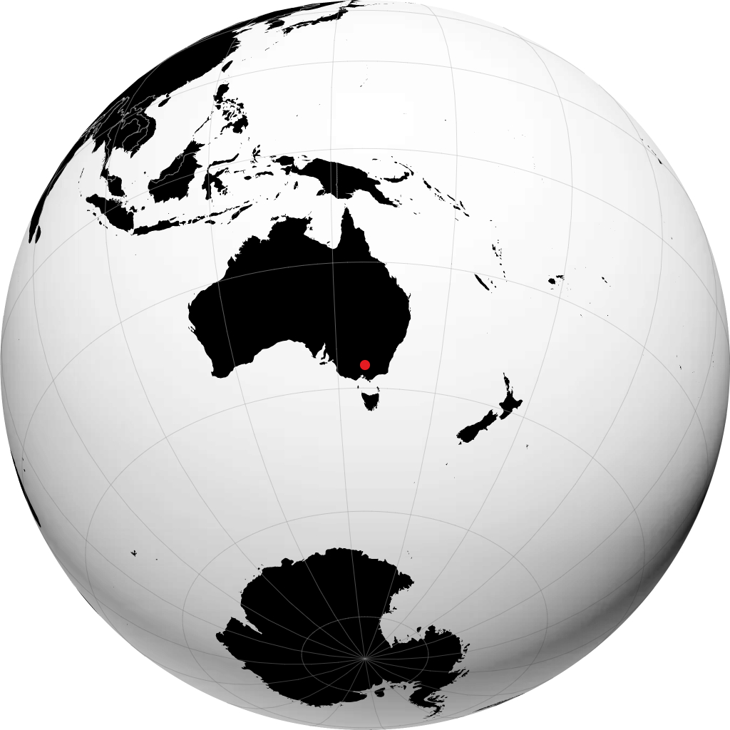 Shepparton di globe