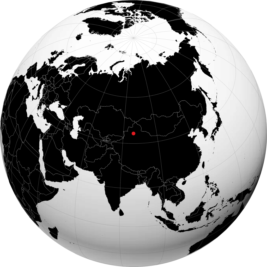 Shihezi di globe