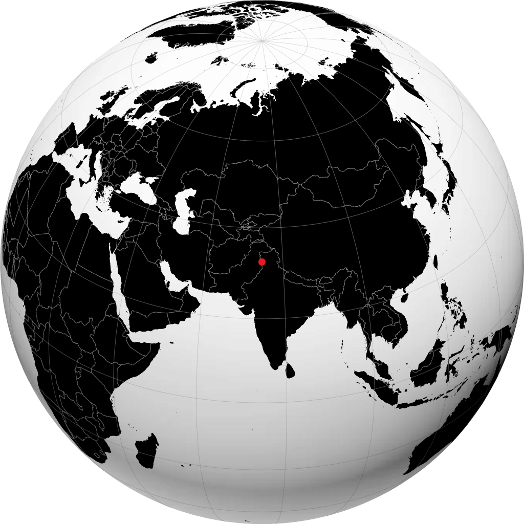Sialkot di globe