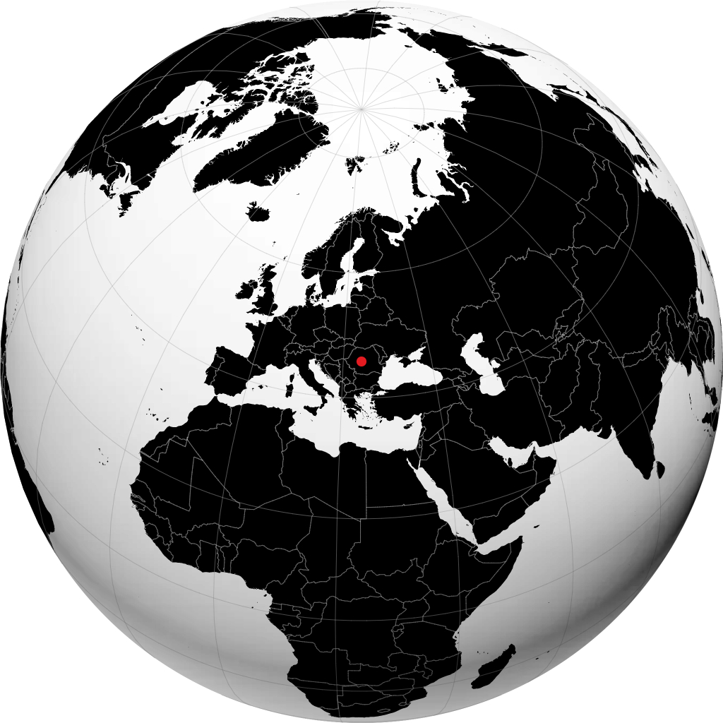 Sibiu di globe
