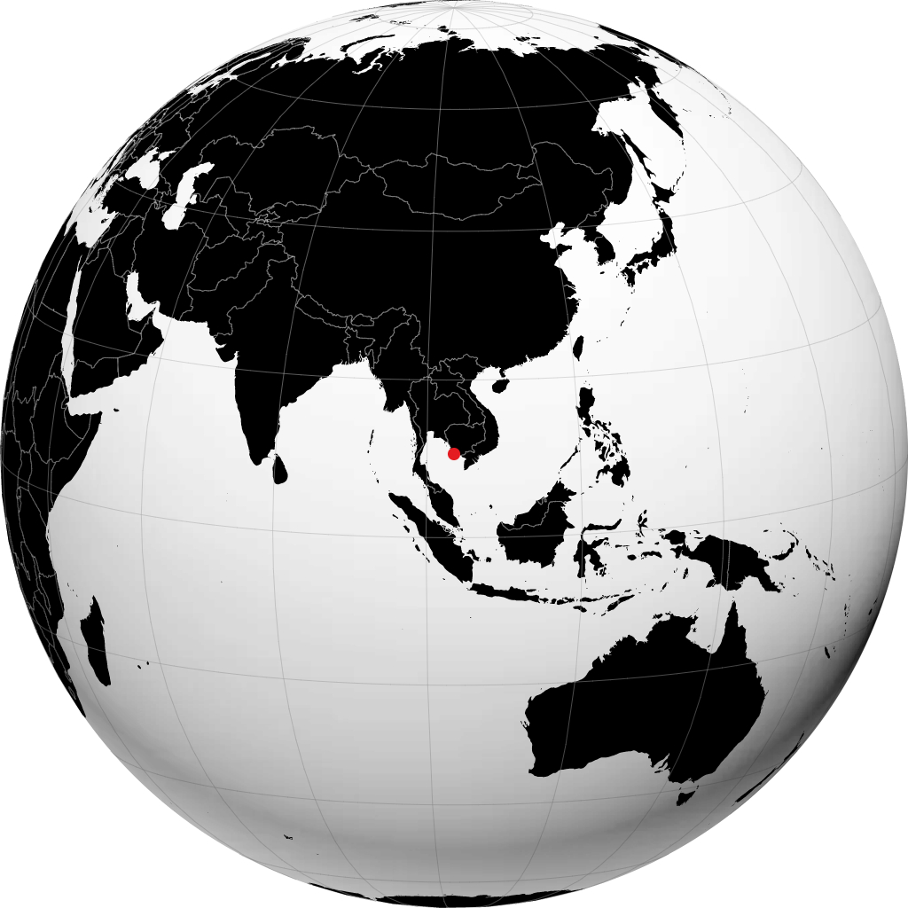 Sihanoukville di globe