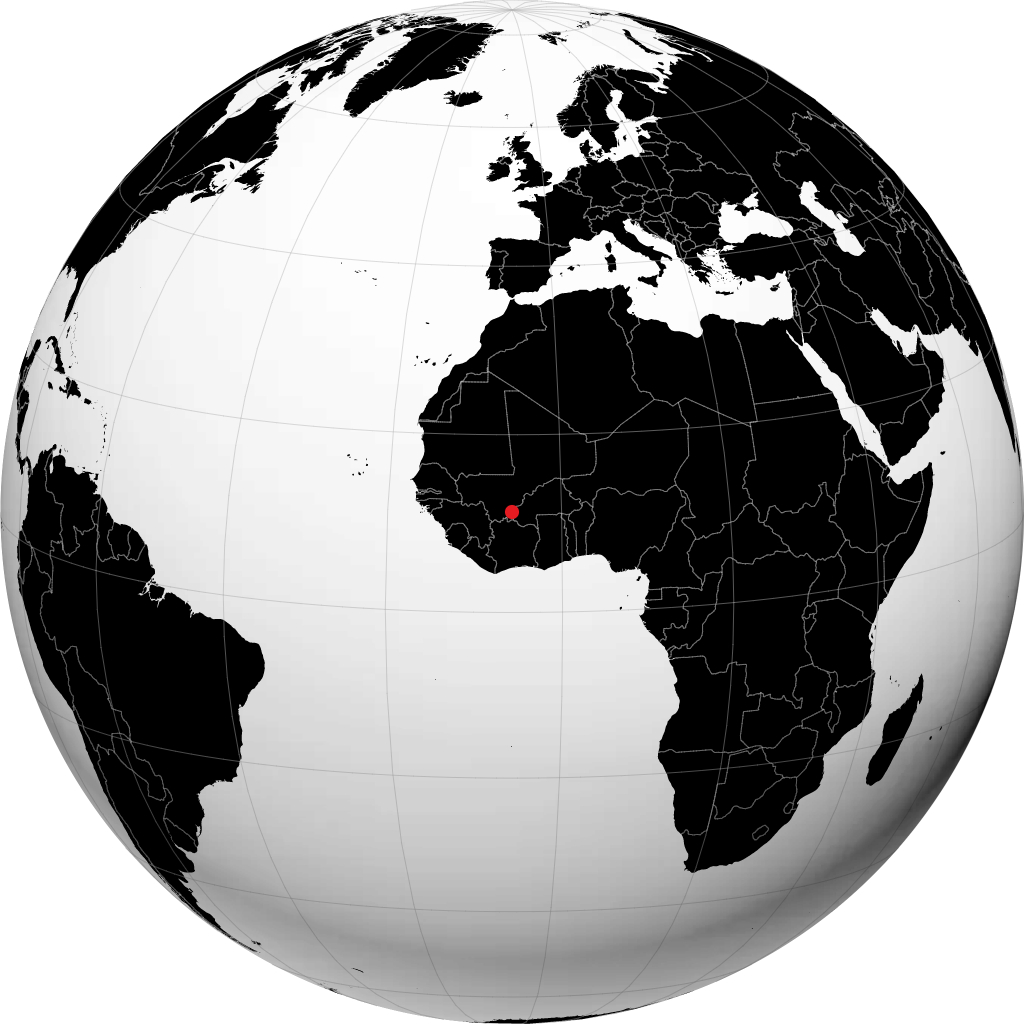 Sikasso di globe