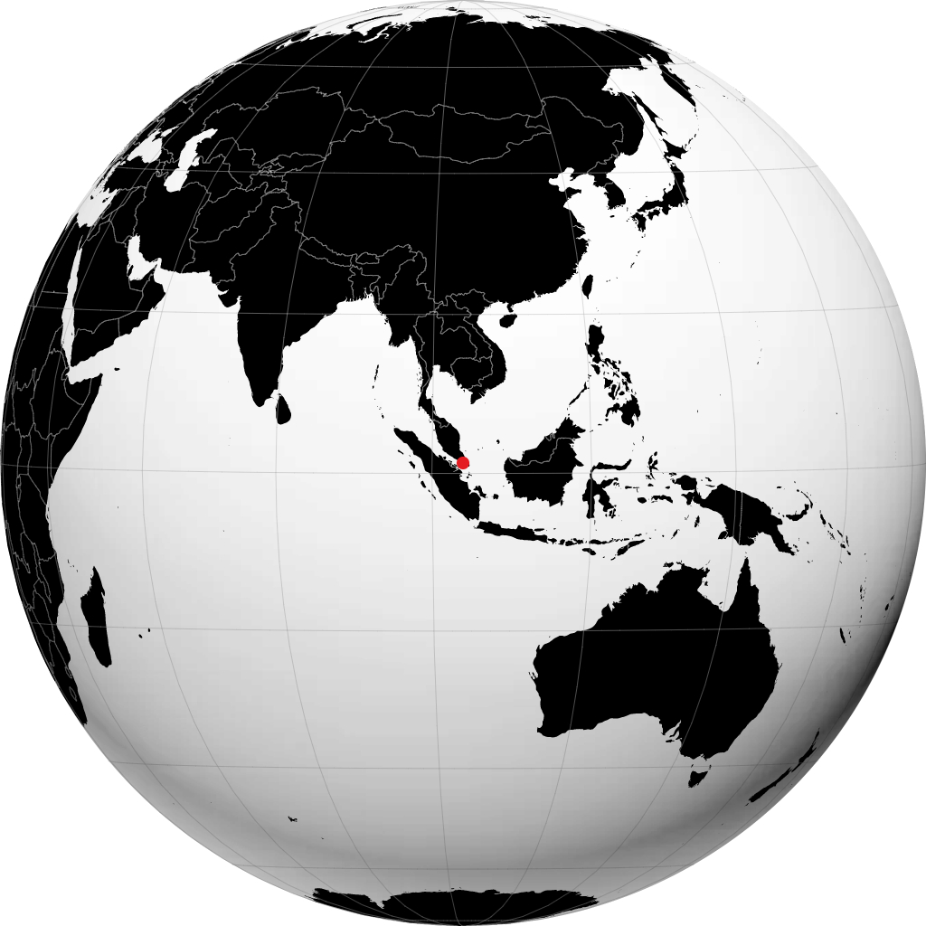 Singapura di globe